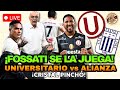 ¡CRISTAL PINCHÓ Y ES NUESTRA OPORTUNDAD! CAMBIOS EN EL ONCE DE FOSSATI / UNIVERSITARIO VS ALIANZA