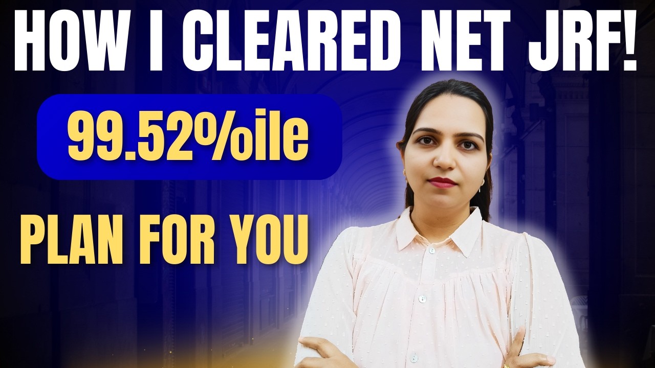 My Honest UGC NET JRF Journey! | Strategy That Worked for Me (English ...
