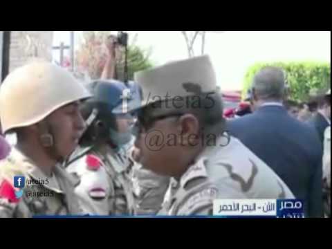 أحمد وصفى يسب أحد الجنود على الهواء مباشرة بسبب زرار الأفارول