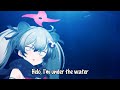 Michiru is under the water blue archive