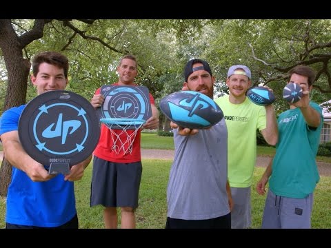 Dude Perfect Sports Line with NERF!!!