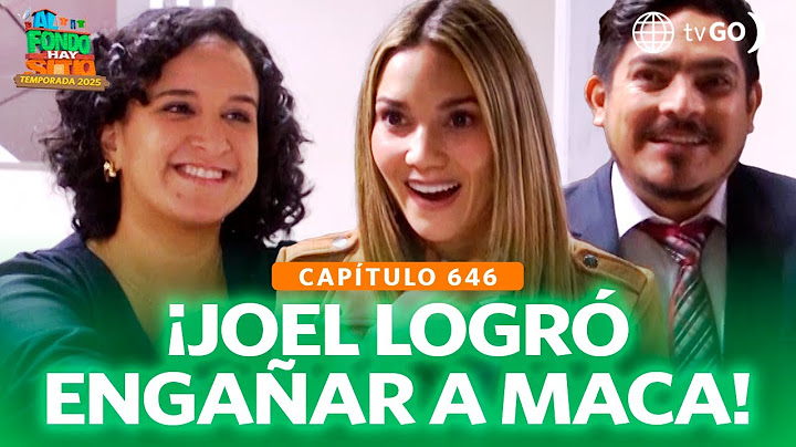 In the Background There Is Site 12: Macarena went to Joel's office to meet Bambi (Chapter #646)