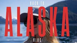 suprise! i'm back in alaska :D