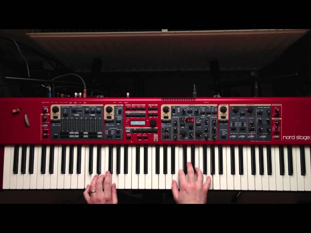 Nord Stage 2 Demo - Hungry Like The Wolf class=