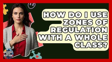 How Do I Use Zones Of Regulation With A Whole Class? - Answers About Autism