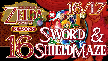 The Legend of Zelda: Oracle of Seasons - 16: Sword & Shield Maze | Dubbed Walkthrough