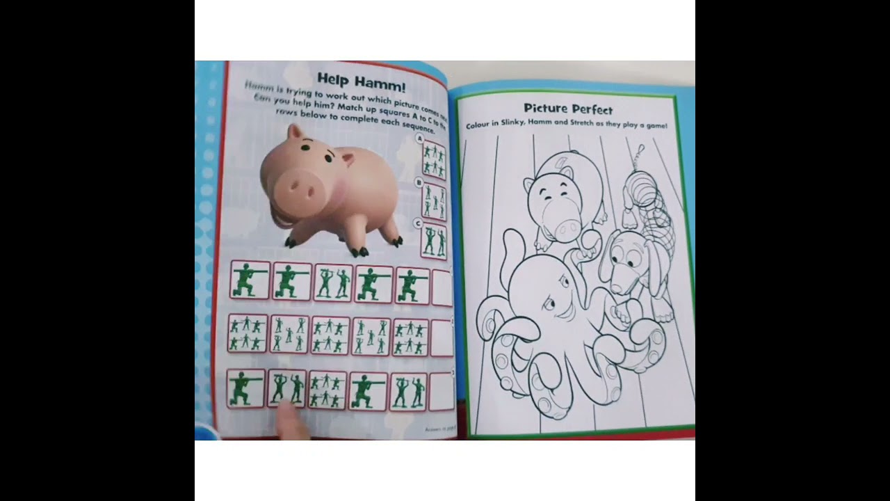 Disney Pixar 1001 Stickers Book With Fun Activities & 48 Pages For Children