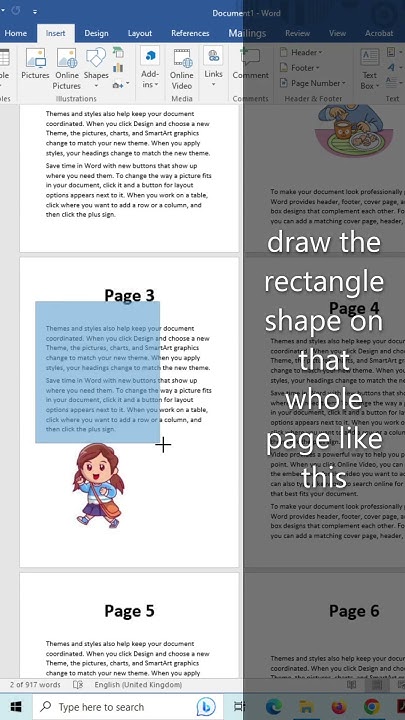 ms-word-how-to-change-page-colour-on-only-one-page-shorts-msword