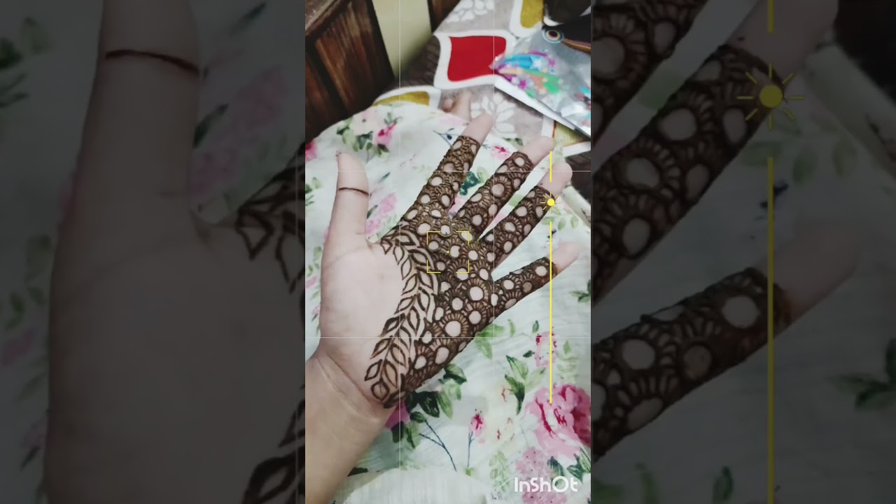 Mahi Mehendi design| Mahi mini vlog|