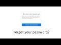 Password Reset System PHP and MySQL #3