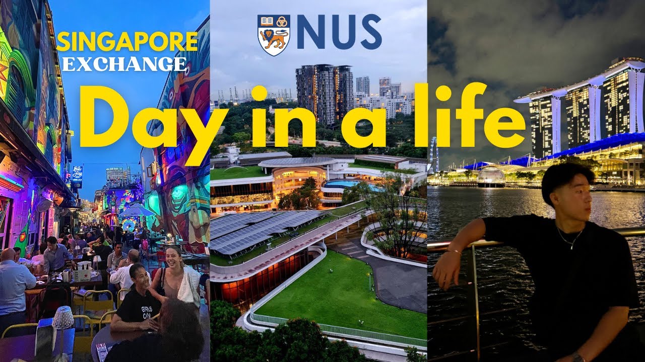 Day in my life as an EXCHANGE student in Singapore