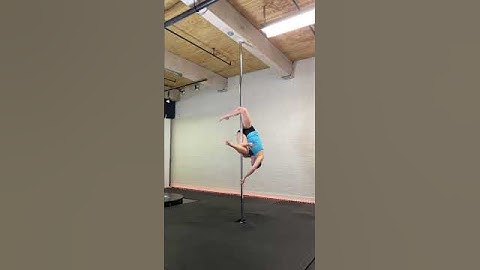 How to do an Elbow Grip Ayesha Pole Dance Trick // Pole Shape #poledance #polesport