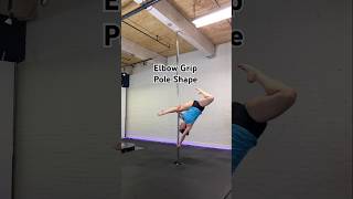 How to do an Elbow Grip Ayesha Pole Dance Trick // Pole Shape #poledance #polesport