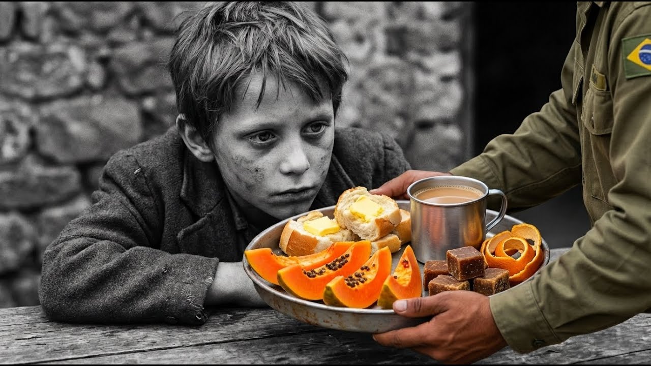Quando crianças alemães receberam café da manhã brasileiro, acharam que era uma armadilha…