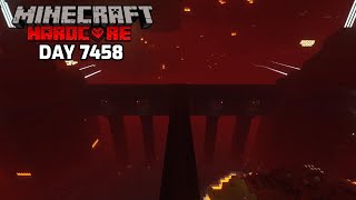 Nether Jungle -- FLOODING THE NETHER | Hardcore Minecraft Day 7458