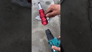 Upgrading With The Electric Rivet Gun Drill Adapter
