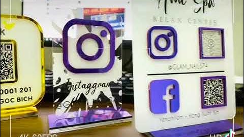 Làm Bảng STK - Mã QR Code Giá Rẻ - Q8 Laser