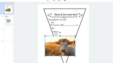 Adding Images to Google Slides on an iPad