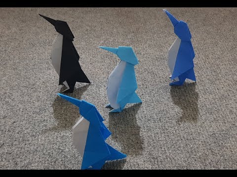 Video ORIGAMI - Gấp Con Chim Cánh Cụt || How To Make Penguin - youtube