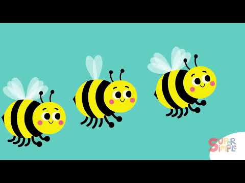 The Bees Go Buzzing | Kids Song | Super Simple Songs