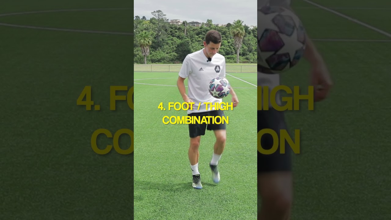 FIVE 🖐️ juggling drills to level up your ball control #shorts