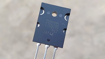 inverter 12v to 220v | How to make Inverter Circuit using 2SC5200 - DC to AC