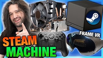 Valve Steam Machine, Desktop SteamOS, Steam Frame VR, & Controller | ft. Engineering Discussion
