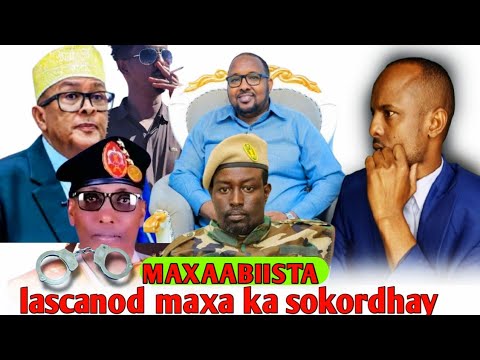 MAXAABIISTII LASCANOD OO MAXKAMAD LALA TIIGSANAYO XAMAR KU TAALA