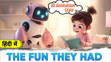 The Fun They Had Class 9 English Chapter 1 | Animated Explanation In Hindi | NCERT Summary 2025 🔥