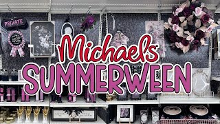 MICHAELS SUMMERWEEN SPOOKY DECOR COLLECTION | New Summer Nevermore Collection at Michaels
