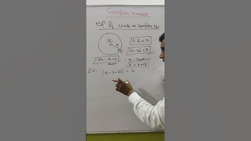 circle in complex number