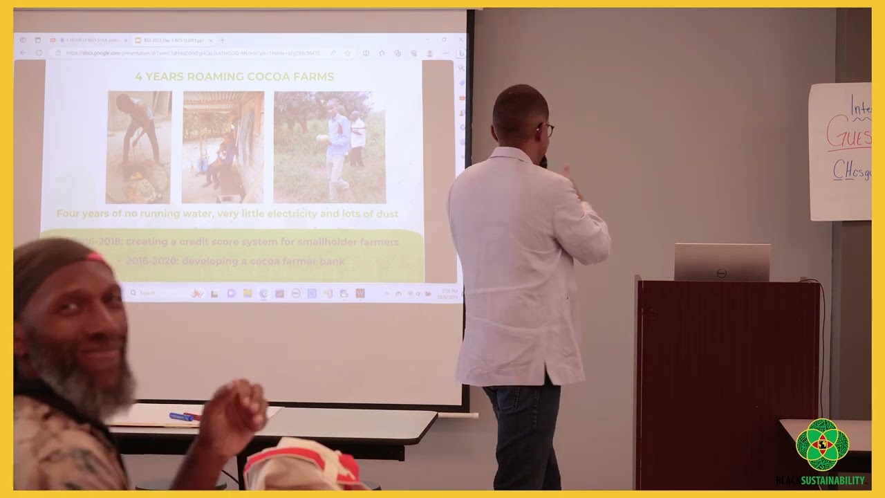 State of Black Sustainability: Economics - Robert Kabera, #BSS2023