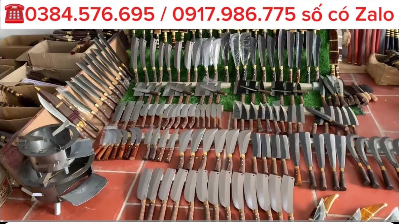 💥TỔNG HỢP: DAO (RỰA) ,DAO THÁI ,DAO CHẶT ,LÓC ,MÈO ...MỚI NHẤT TẠI LÒ ...