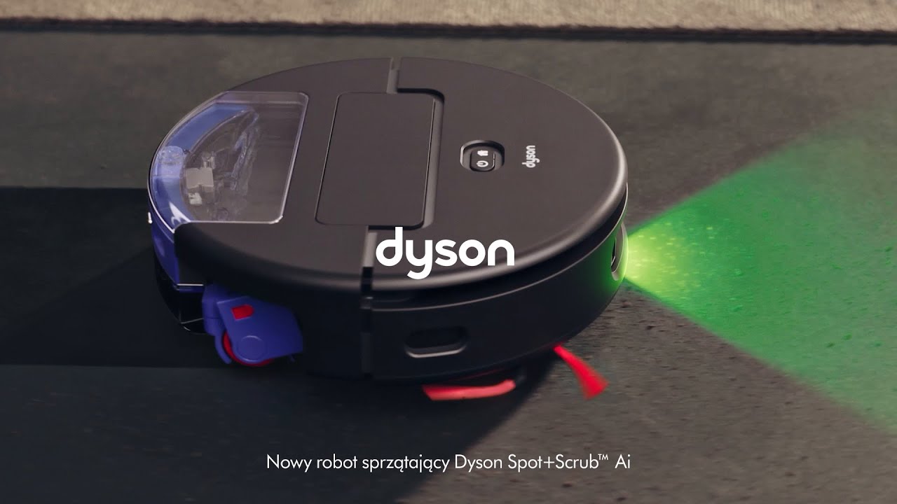 Dyson — Dyson Spot+Scrub Ai Robot Vacuum Cleaner (YouTube video ad)