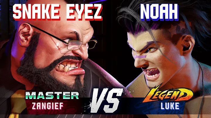 SF6 ▰ SNAKE EYEZ (Zangief) vs NOAHTHEPRODIGY (Luke) ▰ High Level Gameplay