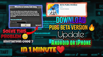 How To Download Pubg Beta 2.7 Version| Solve Invitation Code Problem|Step by Step