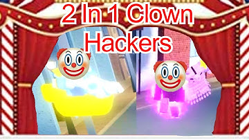 [YBA] 2 Clown Hackers In 1 Server