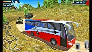 Offroad Army Bus Simulator 2019 | US Offroad Military Bus - Best Android GamePlay screenshot 4