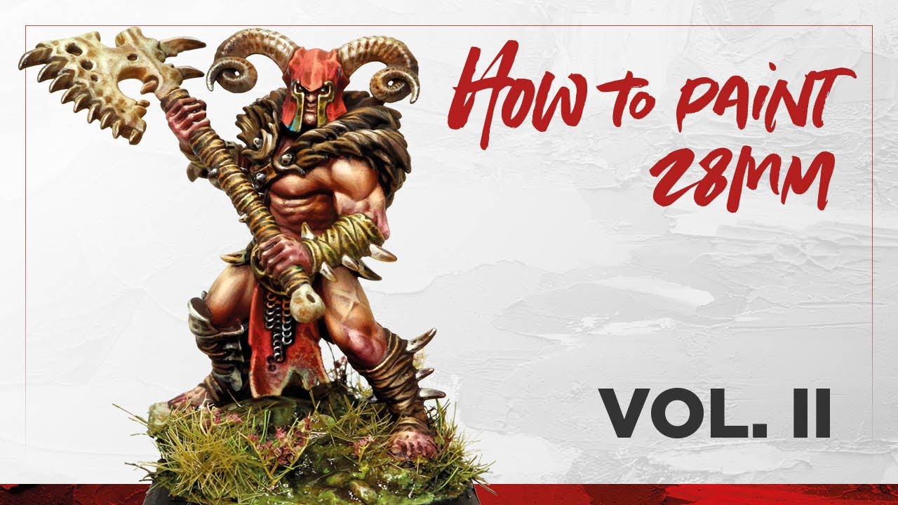 ⚠️ Как покрасить 28MM: Untamed Beast WARHAMMER - VOL II -