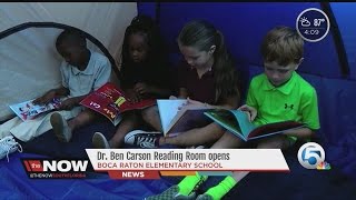 Dr. Ben Carson Reading Room opens