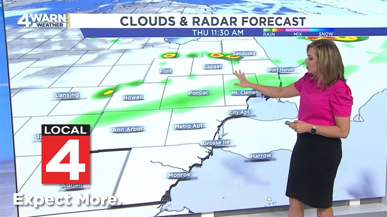 Metro Detroit weather forecast Aug. 28, 2025 -- 6 a.m. Update