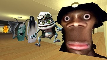 HI MY NAME IS AUUGHH CRAZY FROG COCKROACH PLANKTON AND UNLIMITED NEXTBOTS #garrysmod #yoshiegaming