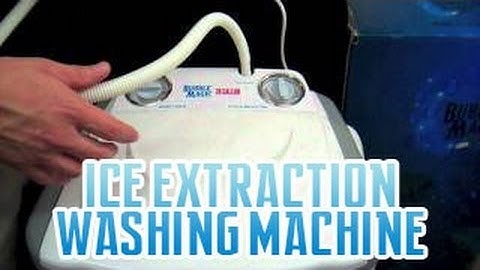 Bubble Magic Semi Automatic Washing Machine Hydroponic Store Reviews | Extraction Machine for Trim