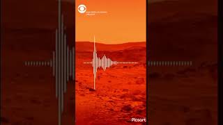 Listen to the  sound of space roks crashing 8nto mars #shorts