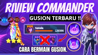 TIPS CARA MAIN GUSION‼️PAKE CARA INI 100% AUTO WIN BRO !! CARA BERMAIN COMMANDER GUSION TERBARU 2025