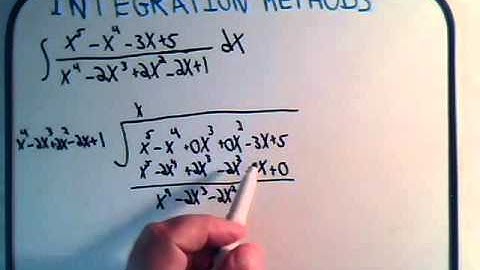 Integration By Partial Fractions Example 6