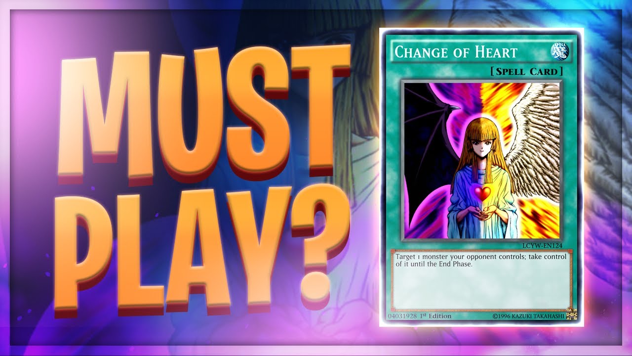 TIER 1 STAPLE AGAIN ?!? CHANGE OF HEART UNBANNED ! YuGiOh YouTube