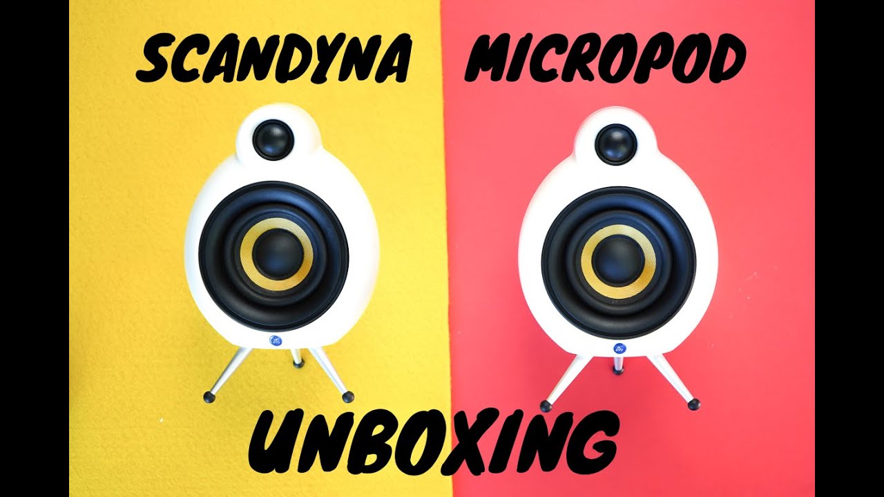 Scandyna Podspeakers MicroPod Unboxing