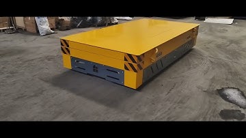 Trackless Transfer Cart with lifting platform#TracklessTransferCart #MaterialHandling