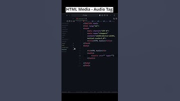 Mastering HTML Audio: Audio and Source Tag Explained! #htmlaudiotag #codewithmayur